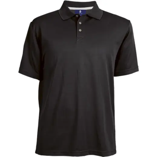 Black Mens Ottoman Golfer